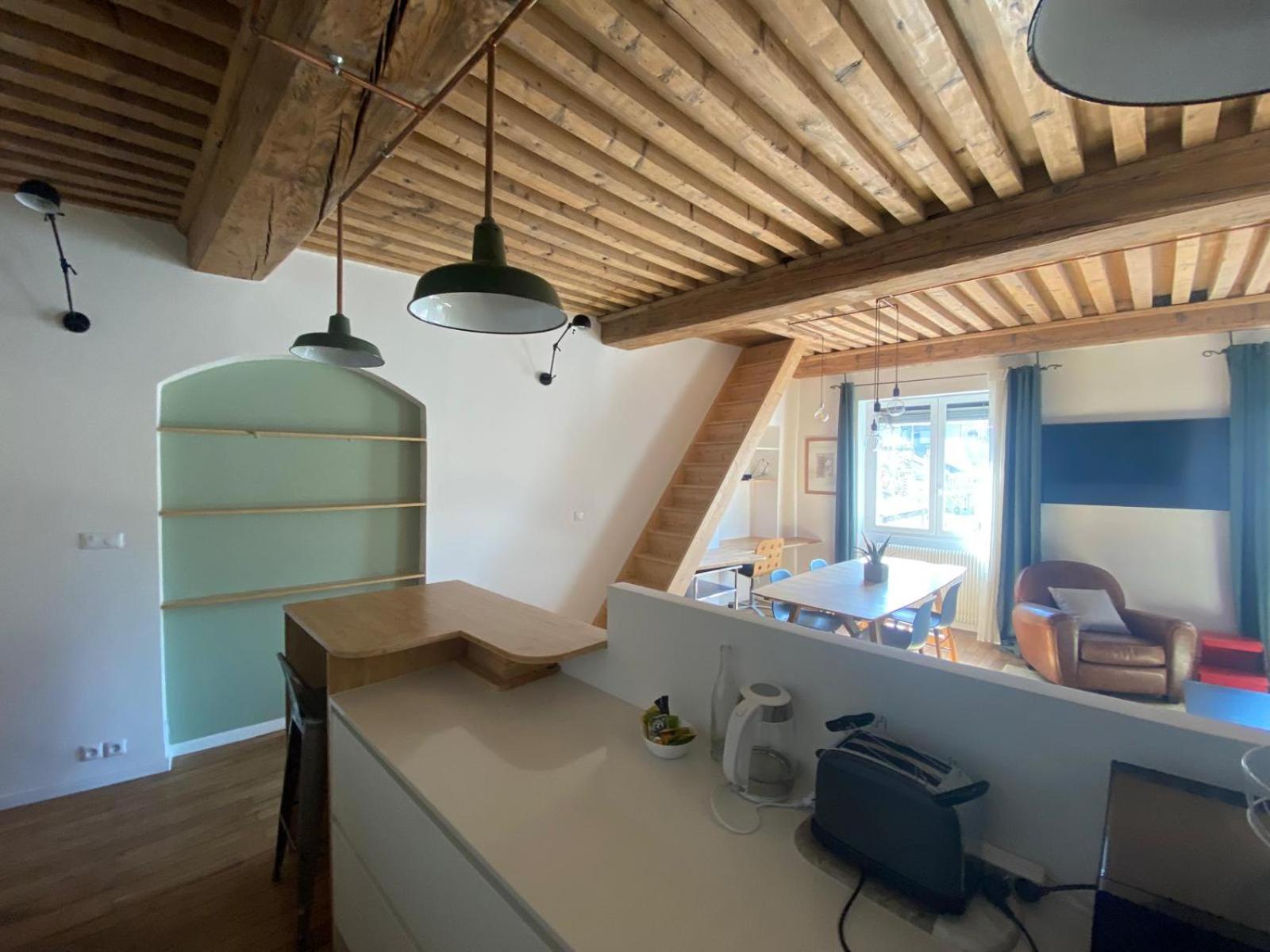 Appartement T3 Hyper Centre De Lyon, Super Vue Fourviere מראה חיצוני תמונה